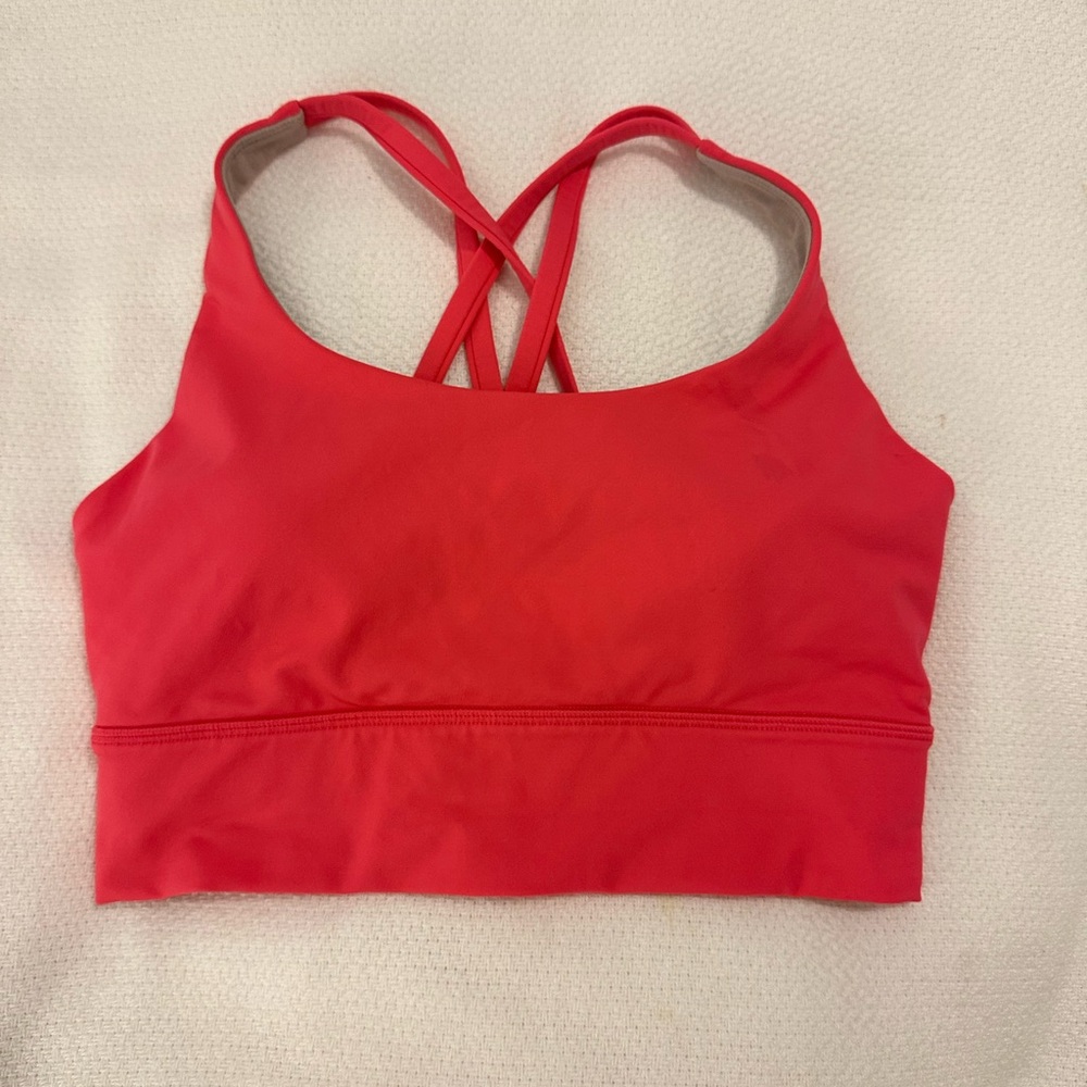 Lululemon Athletica Vibrant Red Sports Bra